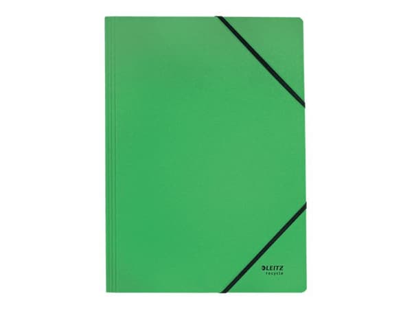 Elastisk mapp Leitz Recycle A4 kartong grön - (10 st.)