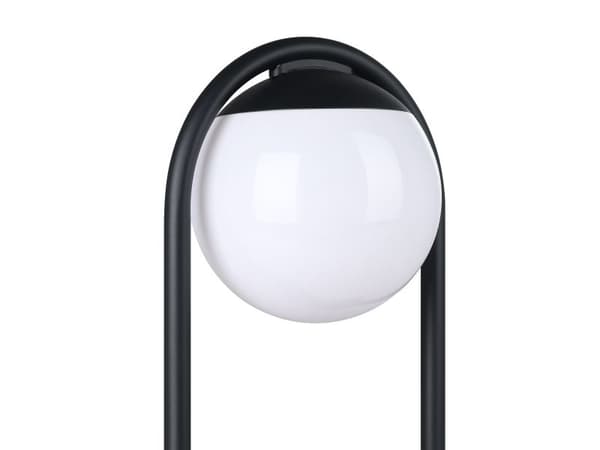 EGLO PRATA VECCHIA utomhus infälld stolpe E27 H450 svart