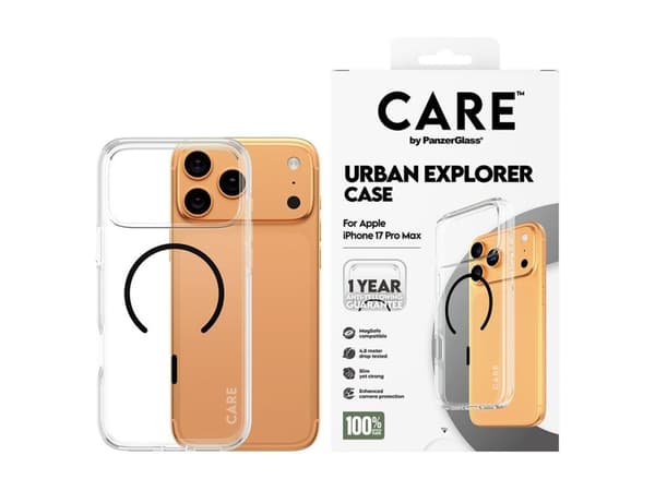 CARE by PanzerGlass - Skydd - för Apple iPhone 17 Pro Max
