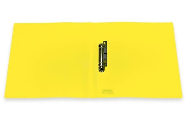 HERMA Ringbuch A4 Neon gelb, A4, Förvaring, Polypropylen (PP), Gul, 2,5 cm, 2D