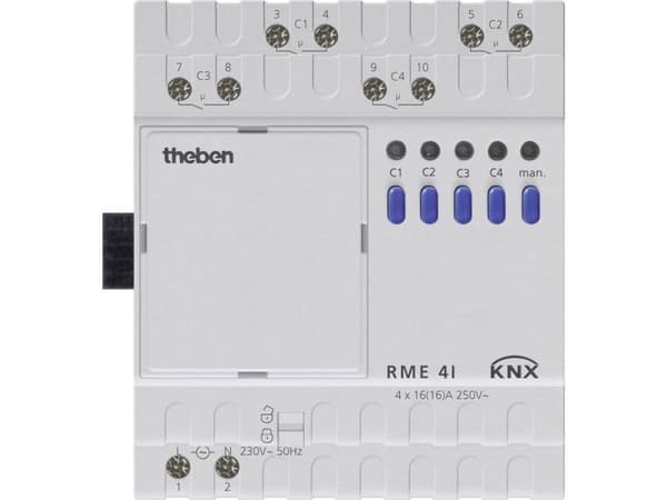Theben RME 4 I KNX-anslutning