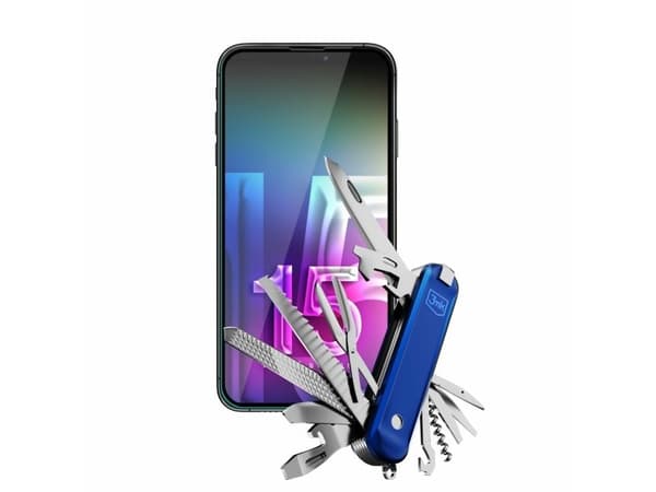 3MK HardGlass Max Lite, iPhone 15 Pro Max, 1 stk