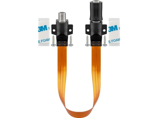 Goobay 71408, 0,2 m, F, F
