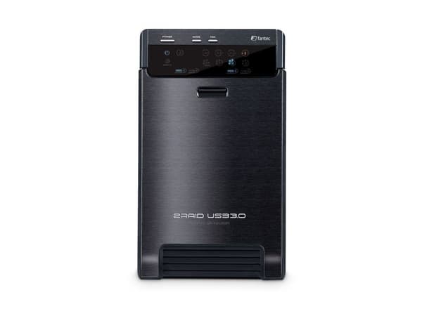 FANTEC QB-X2US3R - Harddiskarray - 2 brønner (SATA-600) - USB 3.0 (ekstern)