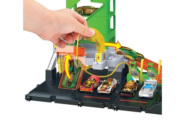 Mattel Car lade super stasjon