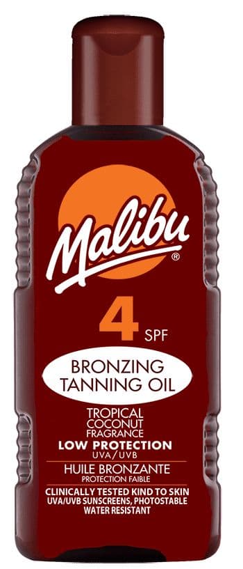 Malibu Bronzing Tanning Oil SPF 4 200ml