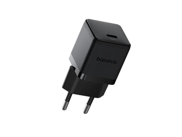Baseus Palm 30W Wall Charger with 60W USB-C Cable 1m - Black