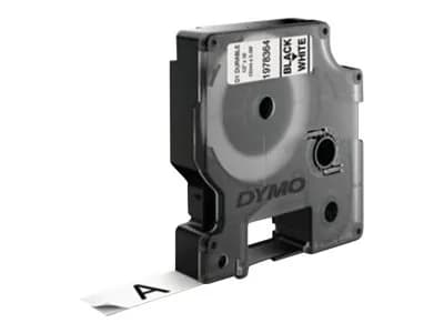 Labeltape DYMO® D1 Durable sort på hvid 12mm x 5,5m