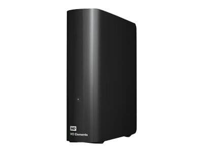 WD Elements Desktop WDBWLG0100HBK - Harddisk - 10 TB - ekstern (stasjonær) - USB 3.0