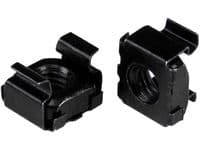 StarTech.com CABCAGENUTSB, Korimutteri, Terästä, Musta, M5, 13 mm, 13 mm