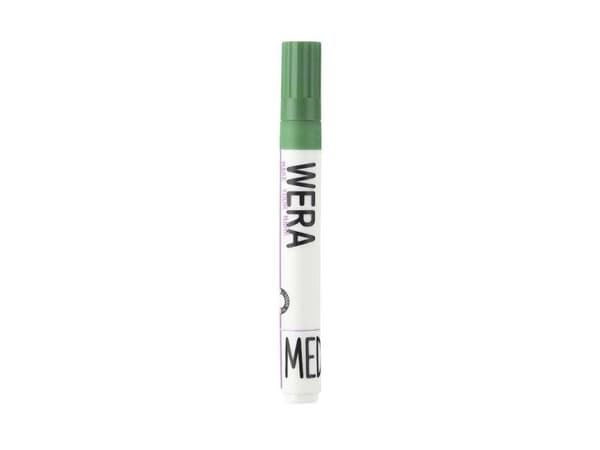 Wera permanent marker 1-4 mm grön - (12 st.)