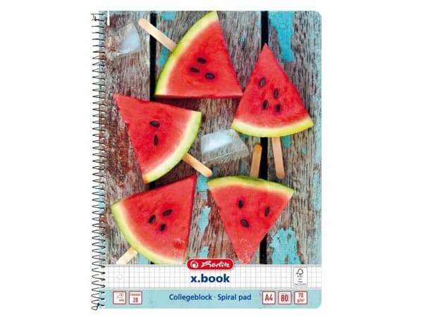Herlitz 11086204, Multicolour, A4, 80 ark, 70 g/m², Universal