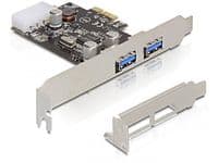 Delock - USB-sovitin - PCIe - USB 3.2 Gen 1 x 2 - USB 3.2 Gen 1 x 2