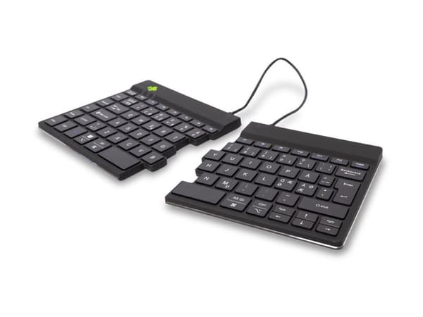 R-Go Tools Split Break, Bluetooth, QWERTY, Musta