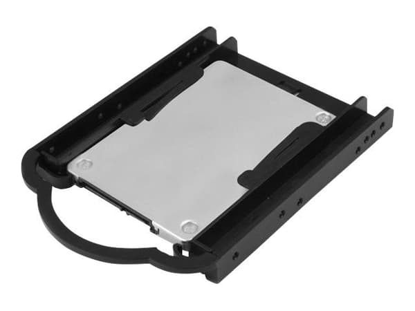 StarTech.com 2.5 SSD/HDD Mounting Bracket for 3.5 Drive Bay - 5 Pack - Tool-less - Hard Drive Mounting Kit (BRACKET125PTP) - Adapter för lagringsfa...