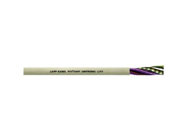 LappKabel 0028236, LiYY Control Data Cable, 36 x 0.14 mm², Grey Sheath