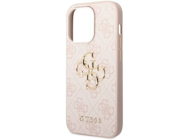 GUESS , Mobilskal, Apple, Apple iPhone 15 Pro Max, 17 cm (6.7"), Rosa