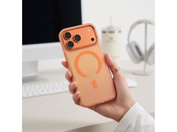 Tech-Protect MagZero MagSafe case for iPhone 17 Pro Max / 18 Pro Max - matte orange