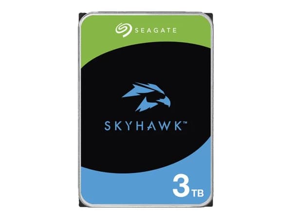Seagate SkyHawk ST2000VX017 - Harddisk - 2 TB - intern - 3.5" - SATA 6Gb/s - buffer: 256 MB - med 3-års Seagate Rescue Data Recovery