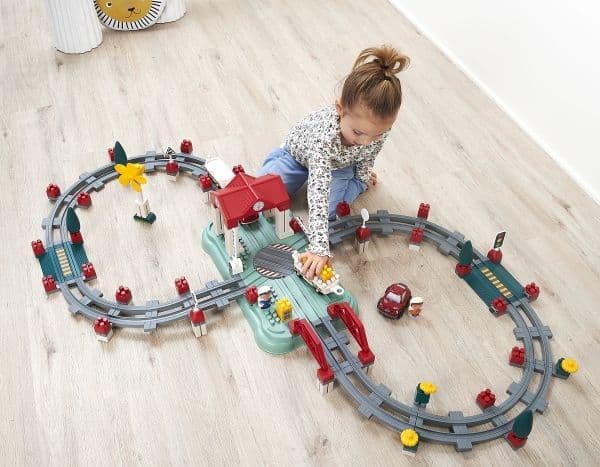 Country train Circuit in a barrel - Abrick
