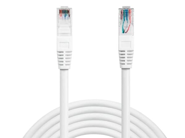 Sandberg Netværkskabel - UTP - Cat6 - Hvit - 2m