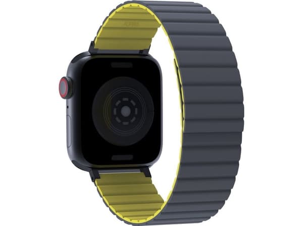 JCPal FlexForm rem til Apple Watch Gray/Yellow (38/40/41 mm)