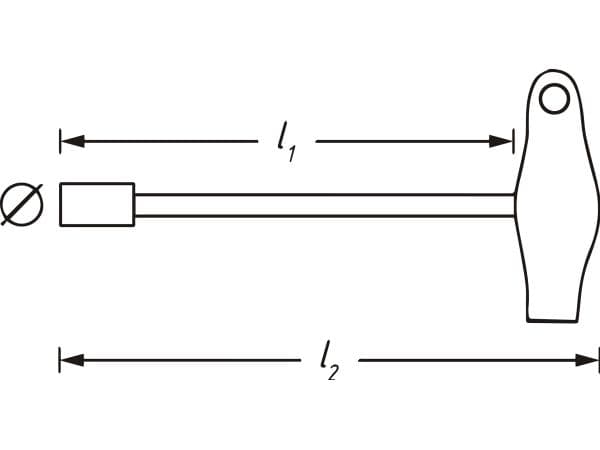 HAZET 428-10, 1 styck