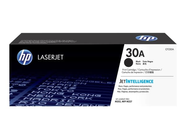 Lasertoner HP 30A, 1.600 sidor, svart