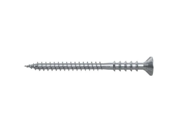 Fischer JUSS, Skru, Tre, Flat, Flathode, Torx, Sølv