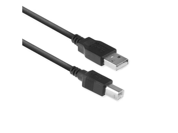 ACT AC3033 USB-kabel 3 m - USB 2.0 - USB A til USB B - svart (AC3033)