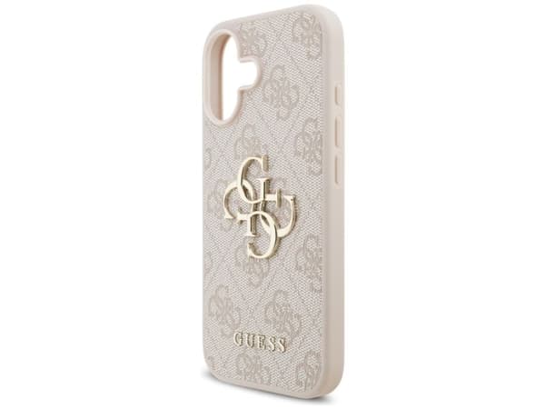Guess 4G Big Logo-deksel til iPhone 17, rosa