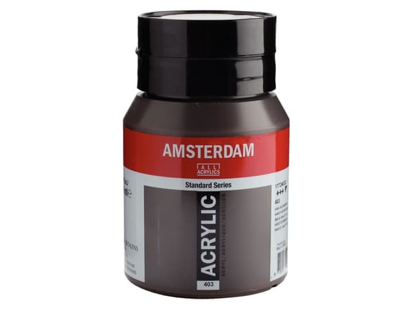 AMSTERDAM AAC 500ML VANDYKE BROWN Jar 500 ml