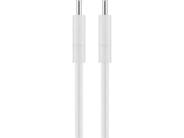 Goobay 66315 USB-kabel 0,5 m 2,0 USB C Vit (66315)
