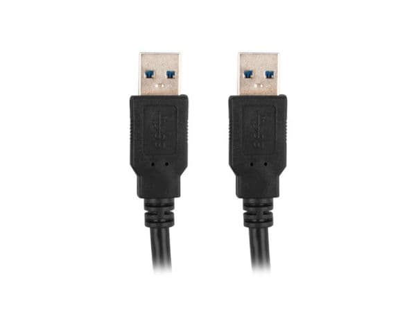 Lanberg - USB-kaapeli - USB Type A (han) til USB Type A (han) - USB 3.0 - 1,8 m - lajittelu