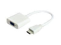 MicroConnect - Videokonverter - HDMI - VGA - hvit