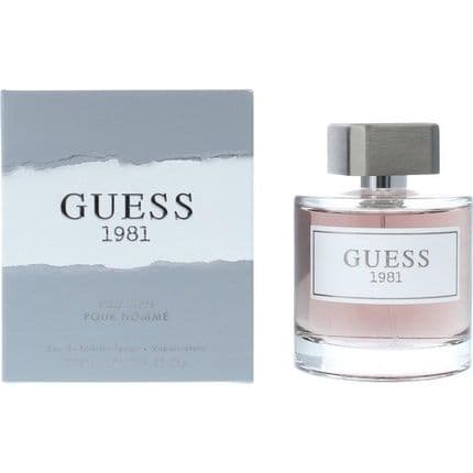 Guess 1981 For Men Eau De Toilette 100ml Spray