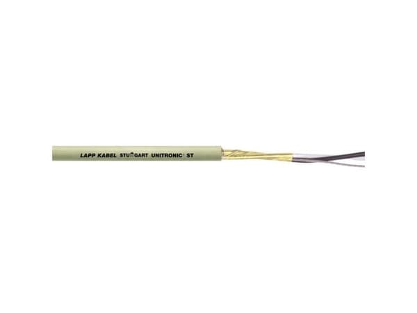 LAPP 33000-500 Datakaapeli UNITRONIC® ST 2 x 0,52 mm² Grå 500 m