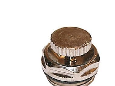 1/2" Forkromet luftskrue hummel
