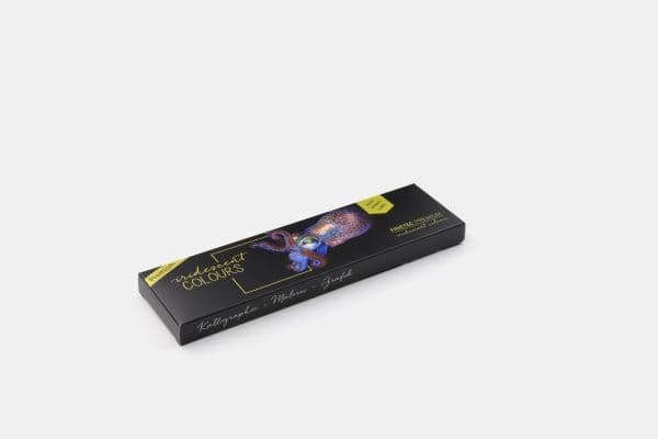 FINETEC Premium akvarellsett iriserende High Sparkle | 6 farger