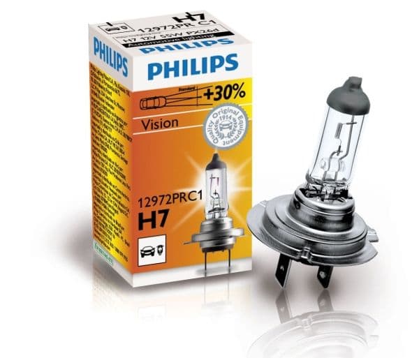 Philips Vision H7 55W 12V - 1 st.