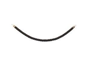 Securit® Classic Gold reb sort med kliklås i rustfrit stål