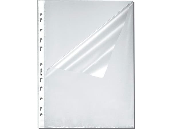 Herlitz 10840098, Transparent, Polypropylen (PP), 100 styck