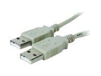 MicroConnect USB 2.0 - USB-kabel - USB (hane) till USB (hane) - 1 m