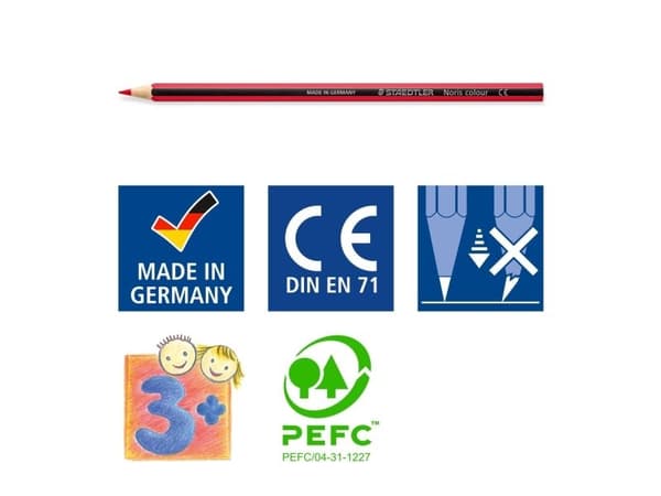 Staedtler 185 M24, Multifärg, 24 styck