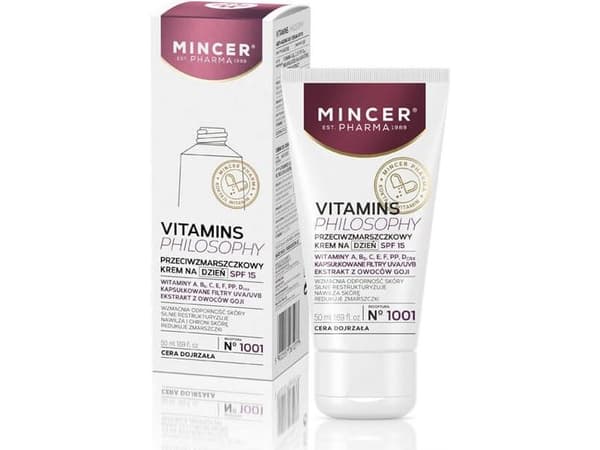 MINCER PHILOSOPHY anti-age dagkräm SPF 1&amp