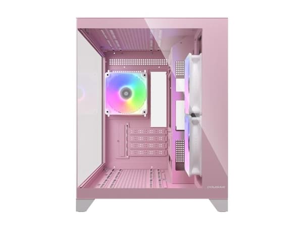 COUGAR CGR-2QA6P-RGB, Mini Tower, PC, Rosa, Micro ATX, Mini-ITX, Spilling, Multi