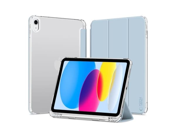 Tech-Protect SC Pen hybrid-etui til iPad 10.9" 2022 - light blue