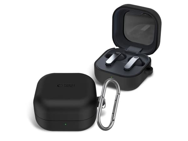 TECH-PROTECT SILICONE HOOK SAMSUNG GALAXY BUDS 4 / 4 PRO BLACK