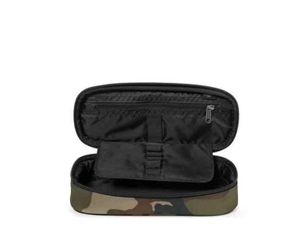 Eastpak Oval Camo, Soft pencil case, Polyester, Multicolour, Image, Zipper, Adolescence