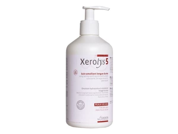 Lab Lysaskin Xerolys 5 Body Emulsion Protects & Hydrates For Face & Body 500 Ml